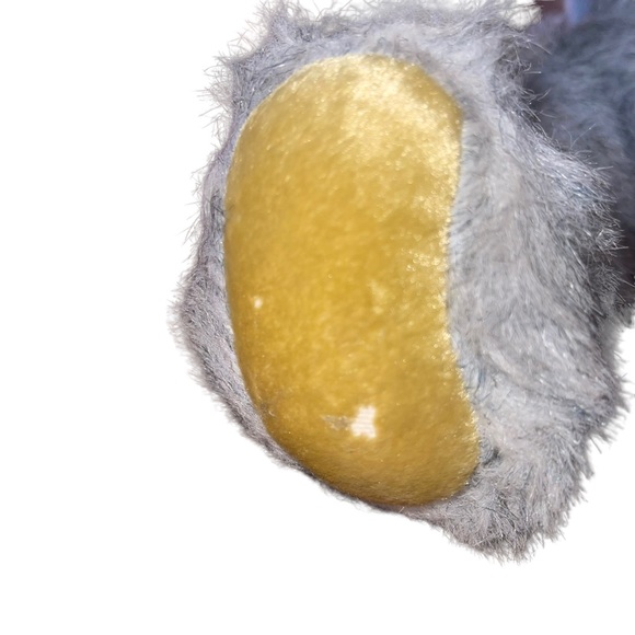 VTG CARROUSEL JOINTED MOHAIR TEDDY BEAR 18” GRAY MOVEABLE ARMS AND LEGS MARKED - Picture 4 of 7